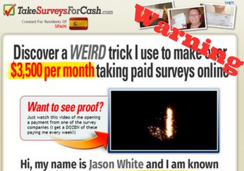 What is Take surveys for cash featured