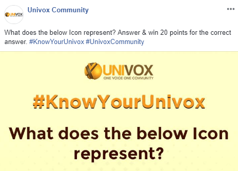 univox community contest example