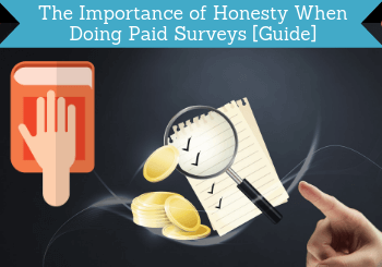 importance of honesty when doing paid surveys header