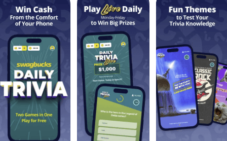 swagbucks trivia for money app image