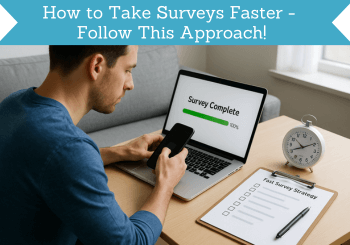 how to take surveys faster header image