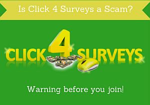 Is Click 4 Surveys a Scam? Warning Before You Join!