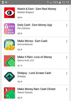 mobile app money