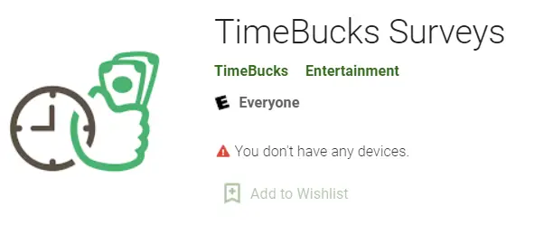Timebucks Surveys App Icon
