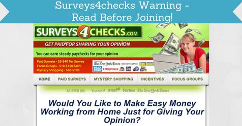 Surveys4checks Warning – Read Before Joining!