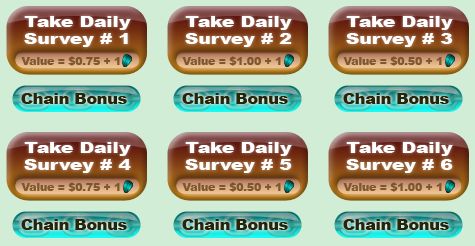 treasure trooper daily surveys