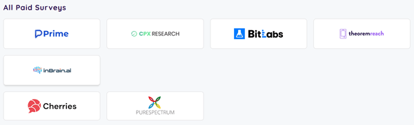 surveys on rewardingways