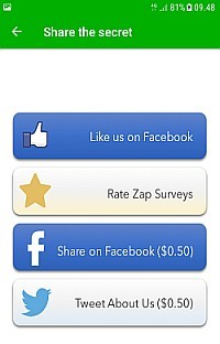 Zap Surveys Review Is This App Worth It - zap surveys shar!   ing reward
