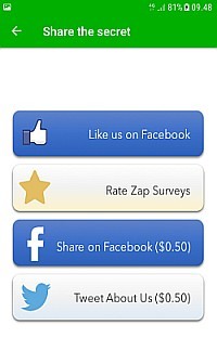 Zap Surveys Review Is This App Worth It - zap surveys sharing reward