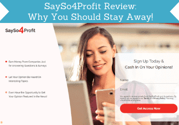 Sayso4profit Review Header