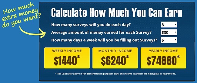 survey-calculator | PaidFromSurveys.com