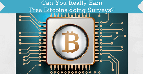 free bitcoin by survey