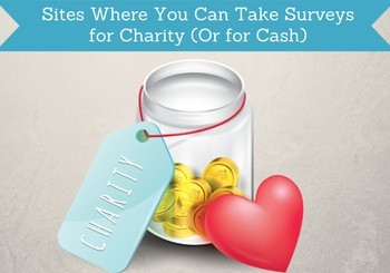 take surveys for charity