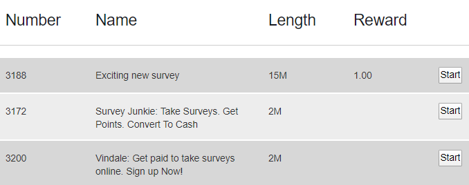 iSurveyWorld surveys examples