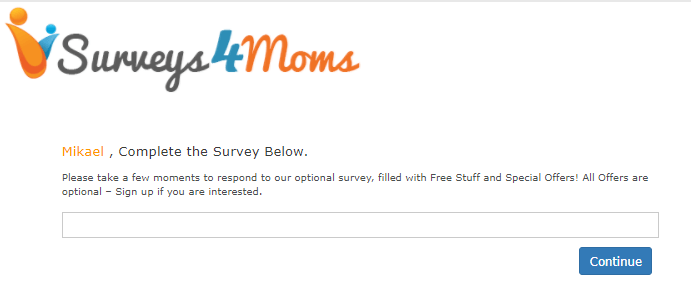 surveys4moms joining offers