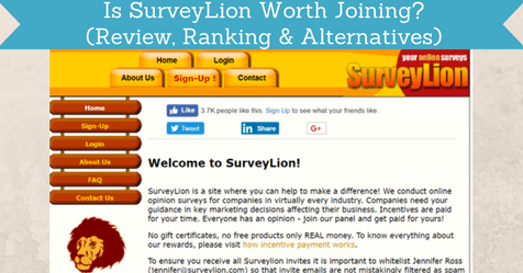 Is SurveyLion Worth Joining? (Review, Ranking &amp; Alternatives)