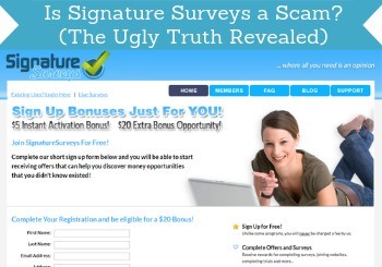 is signature surveys a scam review header