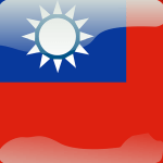 taiwan flag button