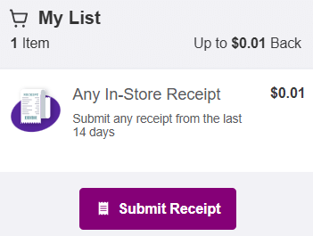 inboxdollars magic receipt
