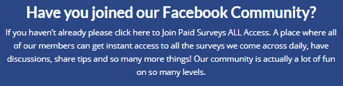 paidsurveys.com facebook group