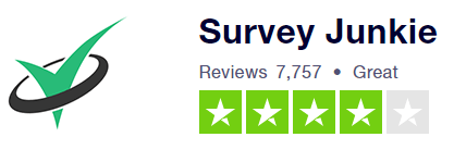surveyjunkie trustpilot rating