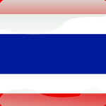 thailand flag button