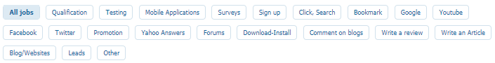 microworkers categories