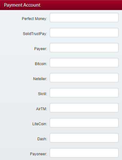 Scarlet Clicks payment options