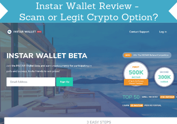instar wallet review beta header