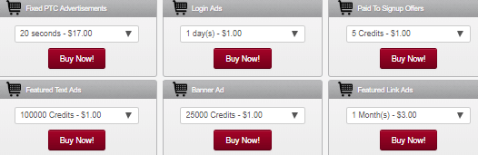scarlet clicks advertisements options