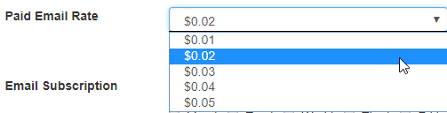 paid email rate on mooladays