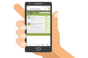 mobile with fusioncash website