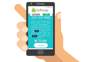 mobile with saybucks website