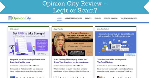 Is Opinion City Legit or a Scam? (Full Truth Revealed)