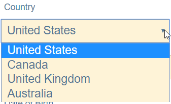 panel bucks countries