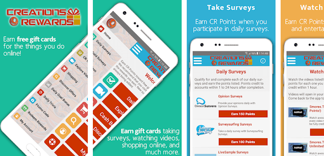 CreationsRewards app