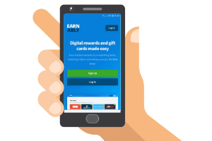 mobile with earnably website