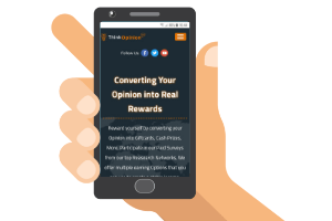 mobile with think opinion website