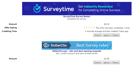 plenty benjis daily surveys