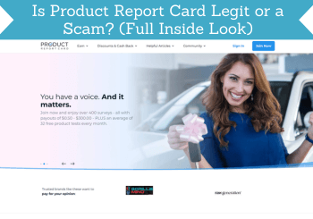 header for product report card review