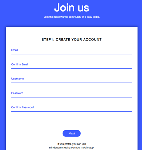 mindswarms registration