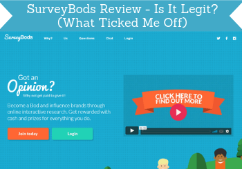 SurveyBods Review - Is It Legit? (What Ticked Me Off)