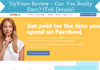 upvoice review header