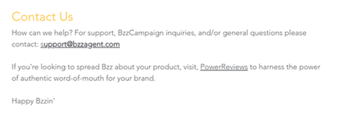 bzzagent contact page