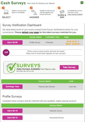dailyrewards paid surveys