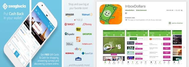 swagbucks vs inboxdollars mobile apps