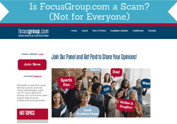 Is FocusGroup.com A Scam? (Not For Everyone)