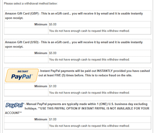 point dollars payment