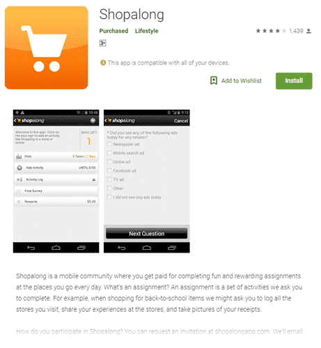 shopalong mobile app