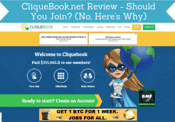 Cliquebook review header